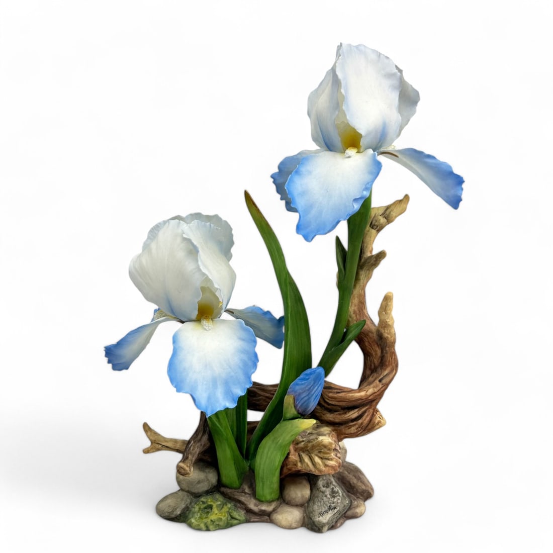 Boehm Porcelain Blue Iris Limited Edition Figurine (1 of 4)