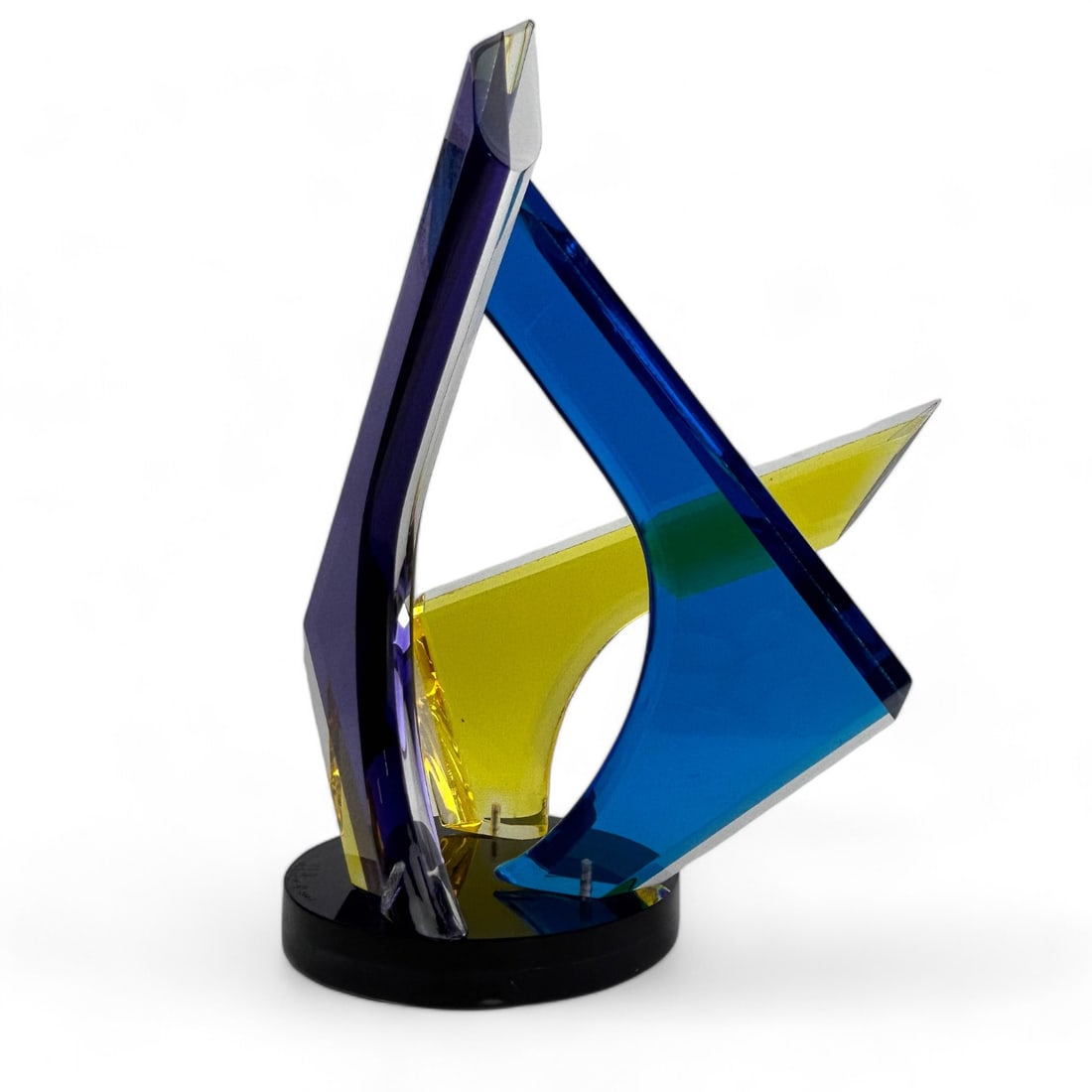 Michael George Abstract Lucite Acrylic Sculpture (1 of 5)