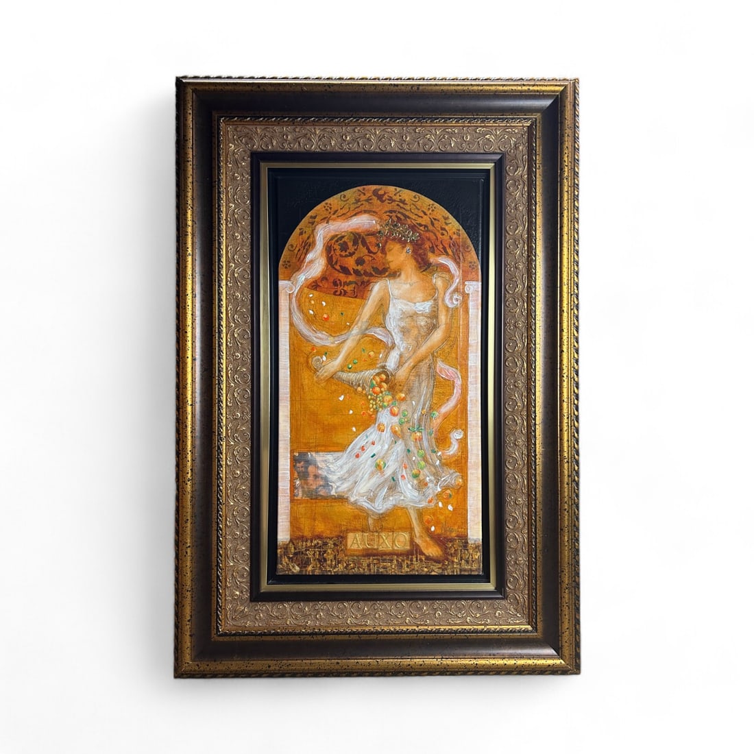 Peter Nixon b1956 Auxo Lady w Cornucopia Giclee (1 of 5)