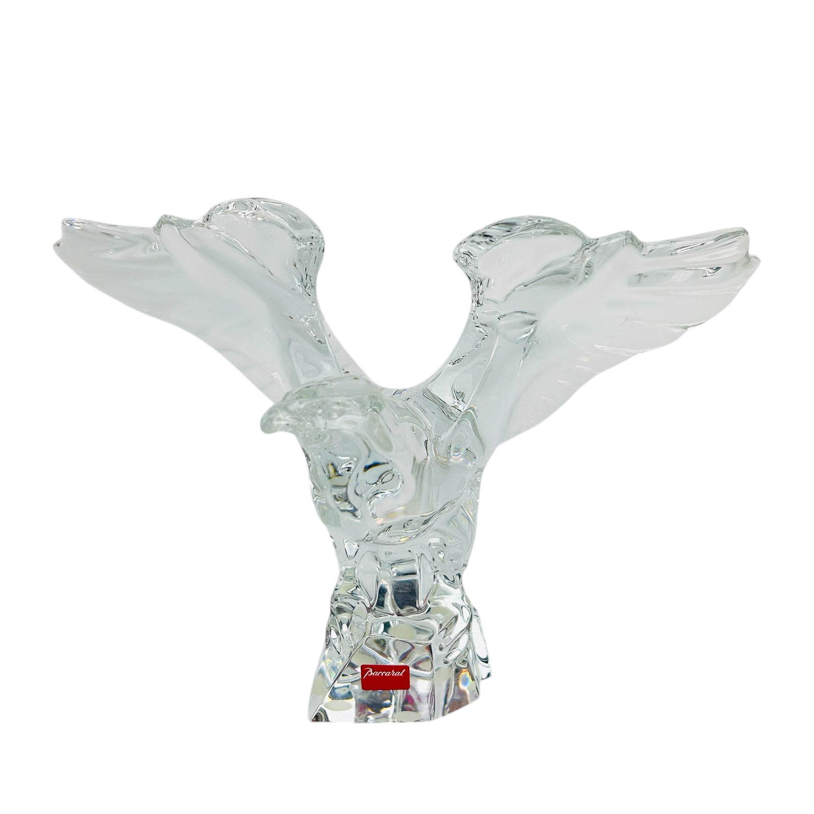 Baccarat France Eagle Bird Crystal Glass Sculpture (1 of 4)