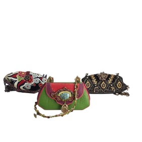 Mary Frances Designer Ladies Purse Handbag Lot 3pc