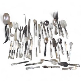 Mother of Pearl Caviar Serving Utensil 48pc Lot