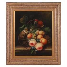 Still Life Decorative Oil Painting after J Sherrin