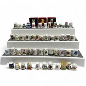 50+ Fine Porcelain Thimbles Herend Paragon Aynsley