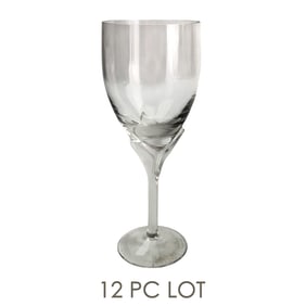Rosenthal Iris Frosted Stem Red Wine Glasses 12pc