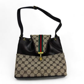 Sans Souci Originals by Jacques Leather Canvas Bag