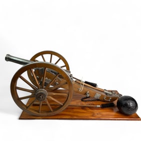 Armsport Inc Black Powder Wood Model Signal Cannon