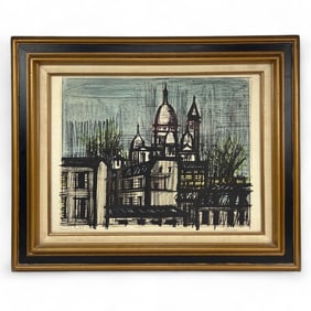 Bernard Buffet 1928-1999 Colored Lithograph SIGNED