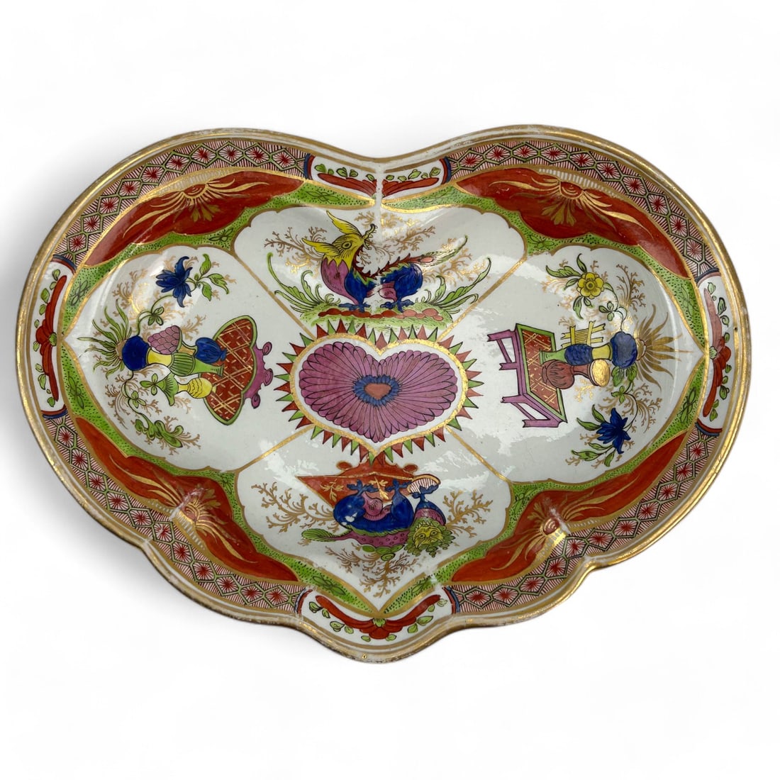 Chamberlain Worcester Kylin Porcelain Dragon Dish (1 of 7)