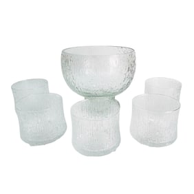 Iittala Finland Wirkkala & Sarpaneva Bar Glass LOT