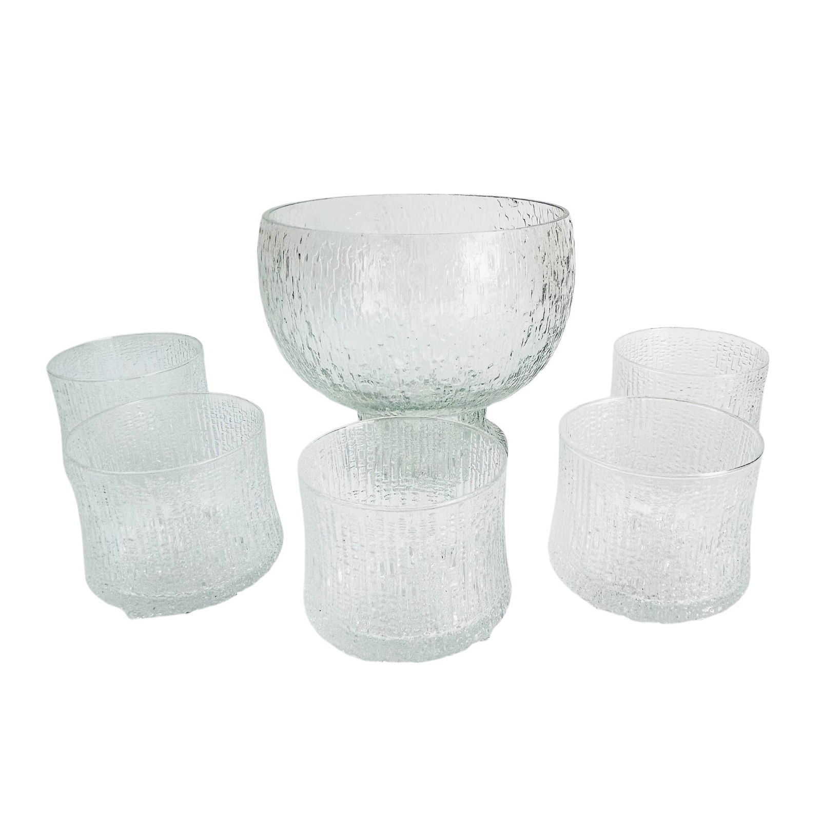 Iittala Finland Wirkkala & Sarpaneva Bar Glass LOT (1 of 4)