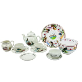 Peter Rabbit Wedgwood Tea Set Worcester Cup Saucer