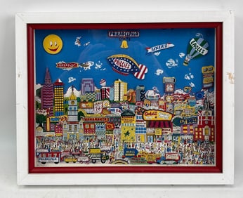 Al Schreiber Jill Hand Philadelphia 3D Pop Art LE