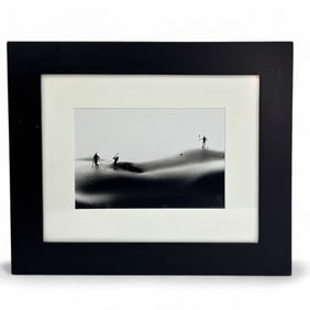 Allan Teger Bodyscapes Black White BW Photo SIGNED