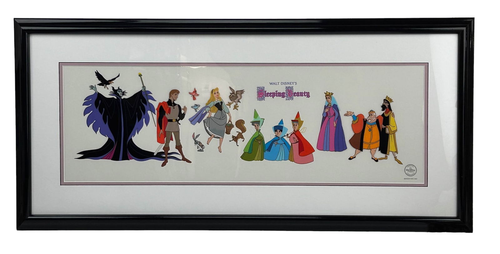 Walt Disney Sleeping Beauty LE Colored Sericel COA (1 of 5)
