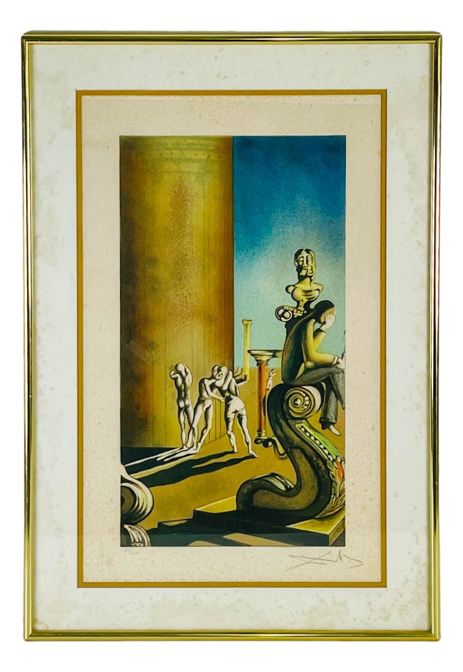 Surrealist Lithograph after Salvador Dali SIGNED (1 of 5)