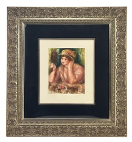 Pierre Auguste Renoir 1841-1919 Color Lithograph