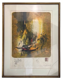 Hoi Lebadang 1922-2015 Colored Lithograph SIGNED