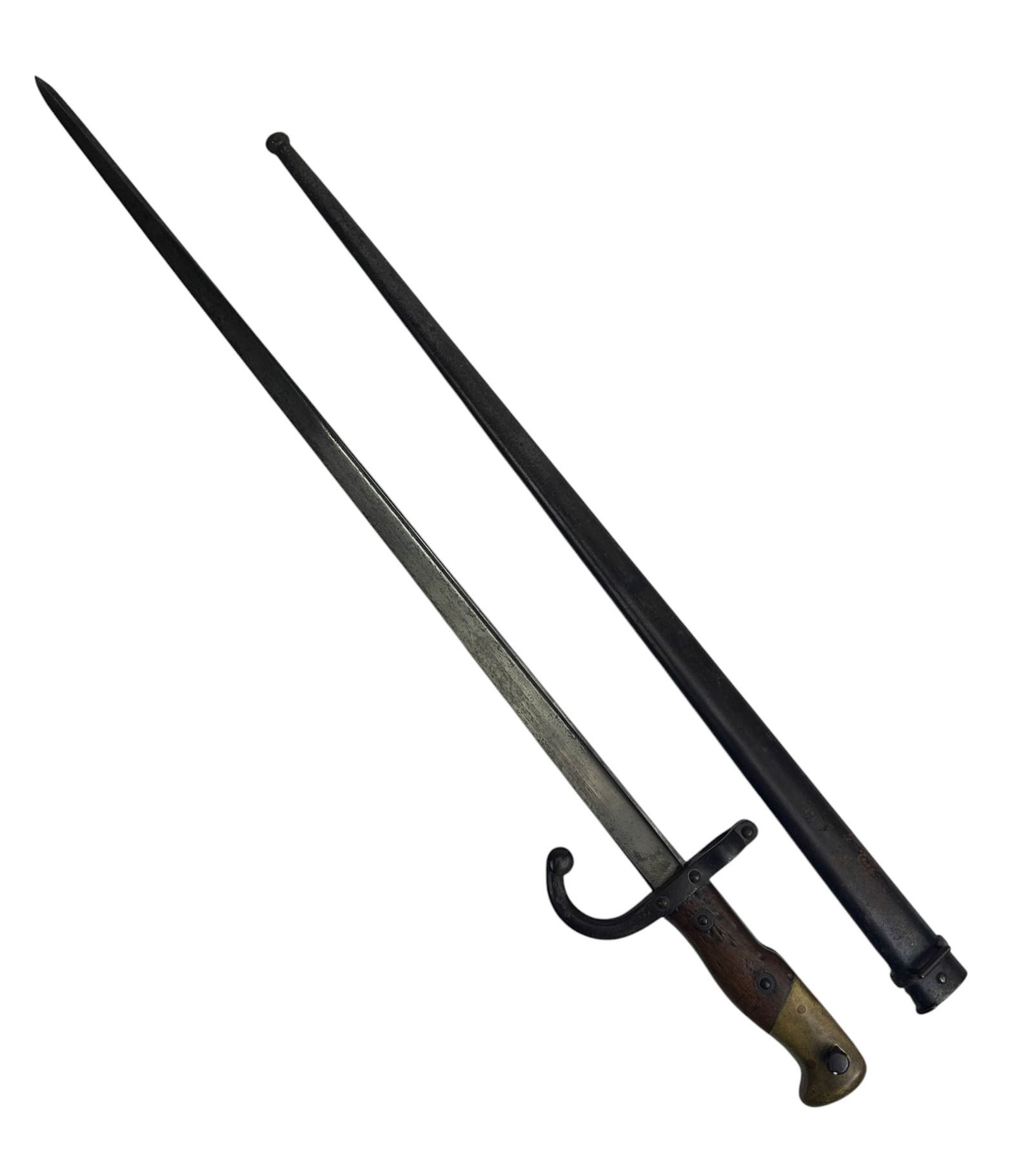 Antique L Demy Paris 1880 French Sword w/ Scabbard (1 of 5)