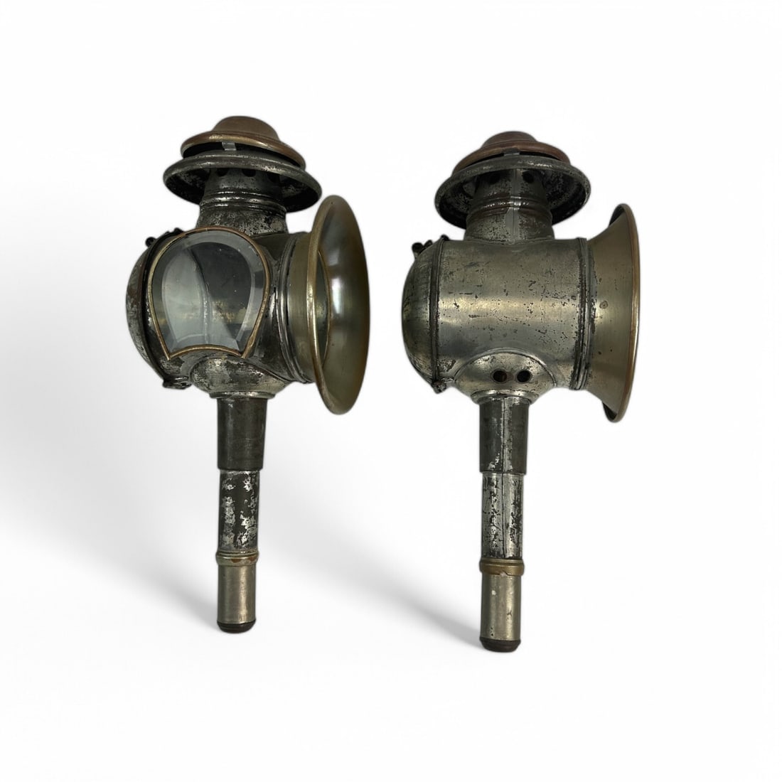 Antique Brass Wagon Horse Carriage Lamp Lantern PR (1 of 5)