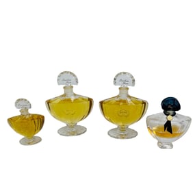 Shalimar Guerlain Eau De Parfum Scent Bottles 4pc