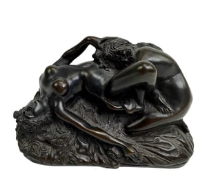 Jef Lambeaux 1882-1908 Erotica Bronze Sculpture