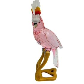 Swarovski Crystal Paradise Bird Cockatoo Red w Box