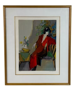 Isaac Maimon b1951 Figural Color Silkscreen SIGNED