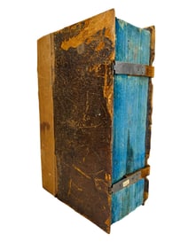 Antique Leather Bound German Holy Scripture Bible