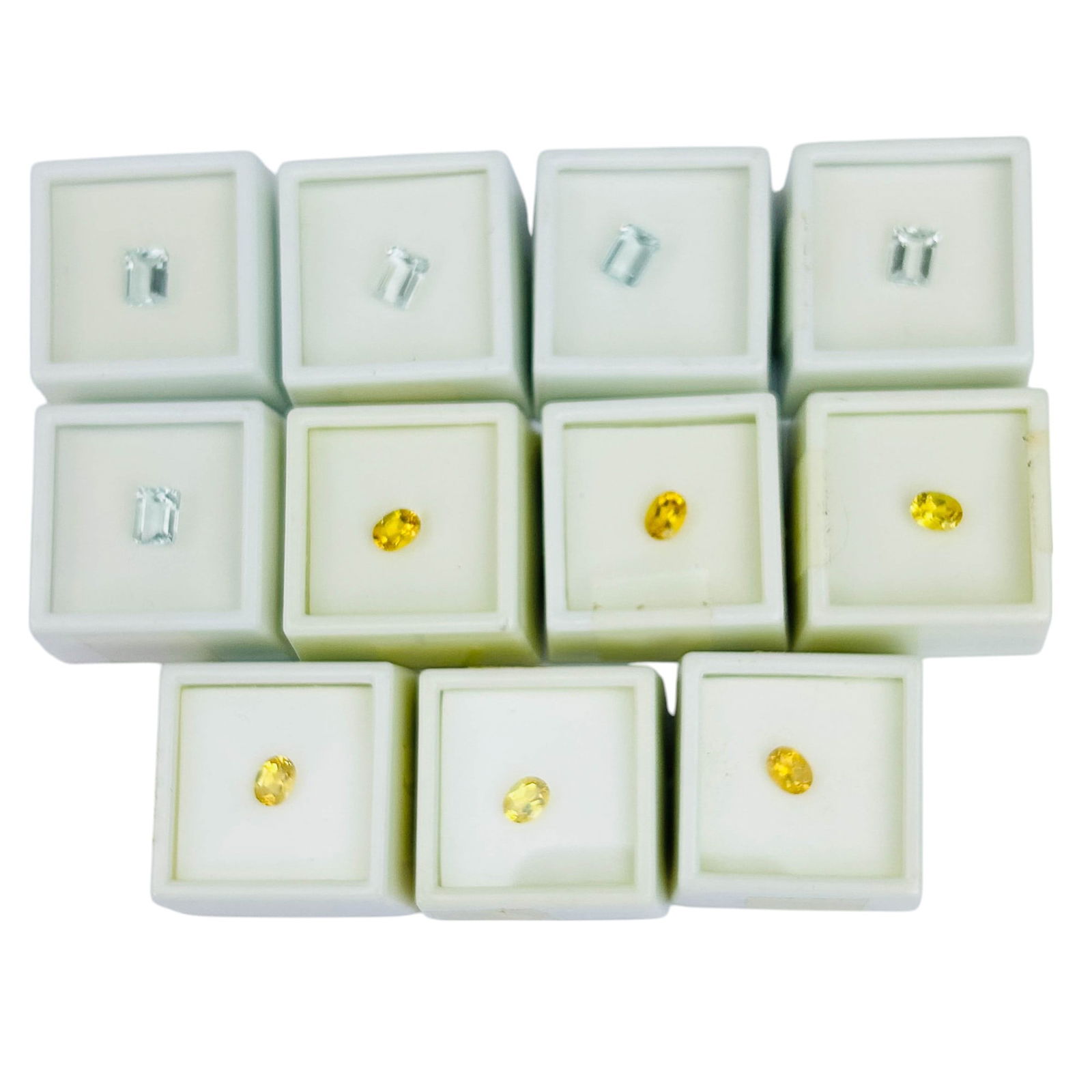 Aquamarine Yellow Beryl Gemstone Lot 13.1 CTTW (1 of 7)