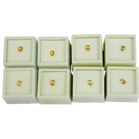 Brazilian Precious Topaz 7x5mm Oval Gemstones 5 CT