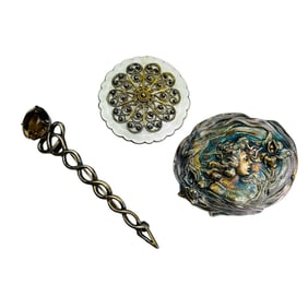 Unger Bros Ivar Holth Sterling Silver Brooch Pin