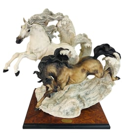 Giuseppe Armani 1936-2006 Wild Hearts Sculpture