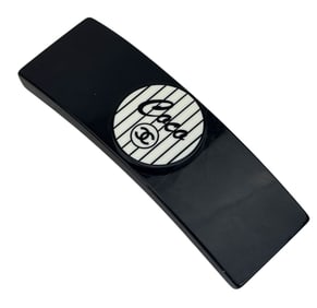 Coco Chanel Luxury Designer Hair Barrette w/ Box