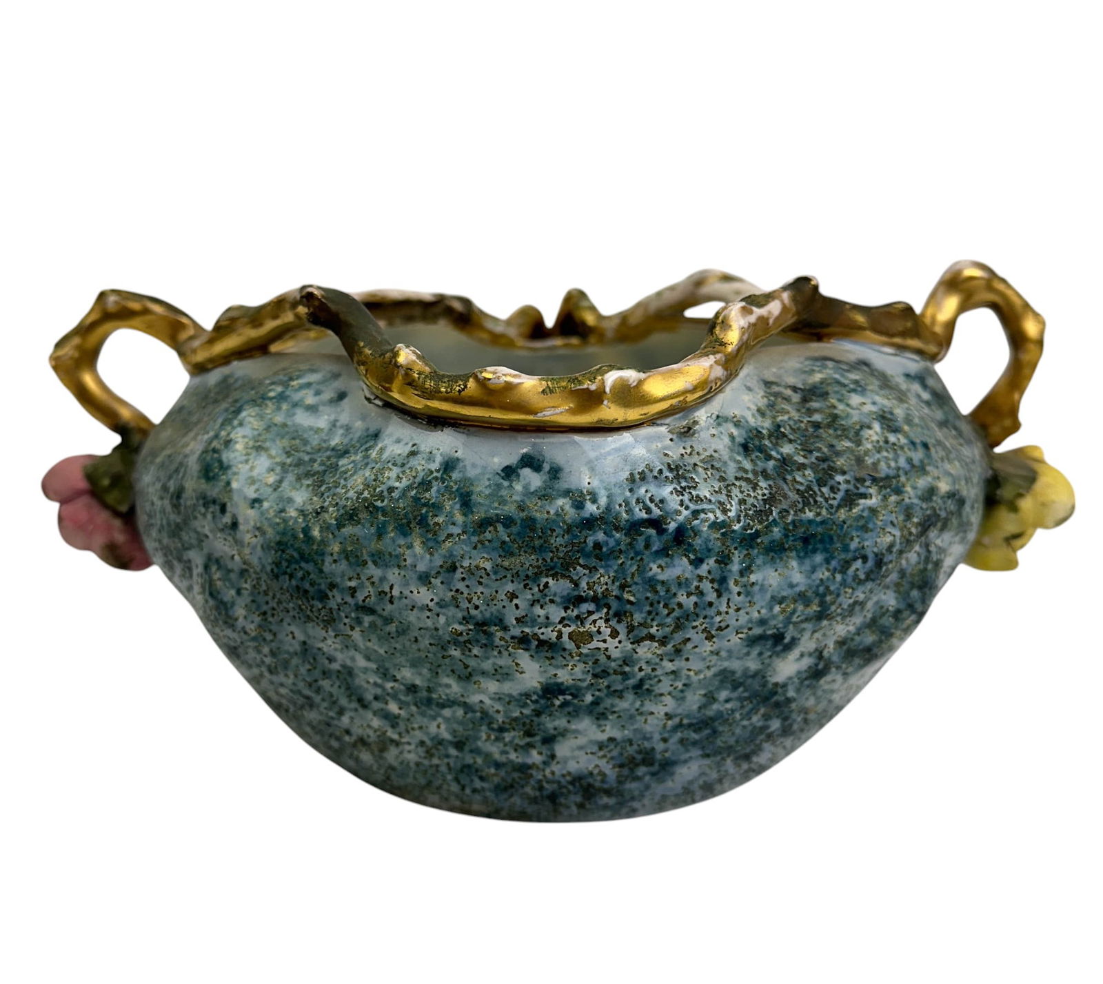 Imperial Amphora Austria Ceramic Rose Floral Bowl (1 of 5)
