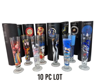 Ritzenhoff Germany Bar Barware Beer Glasses Set 10