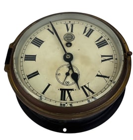 Cooke Hull England Boat Ship Yacht Maritime Clock