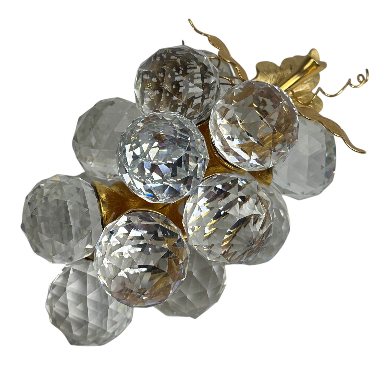 Swarovski Crystal Grapes Gold Large 7550 Figurine (1 of 5)
