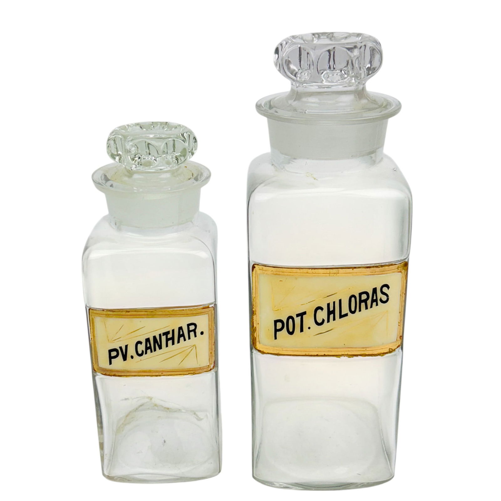 Antique Pr Apothecary Pharmacy Medicine Glass Jars (1 of 6)
