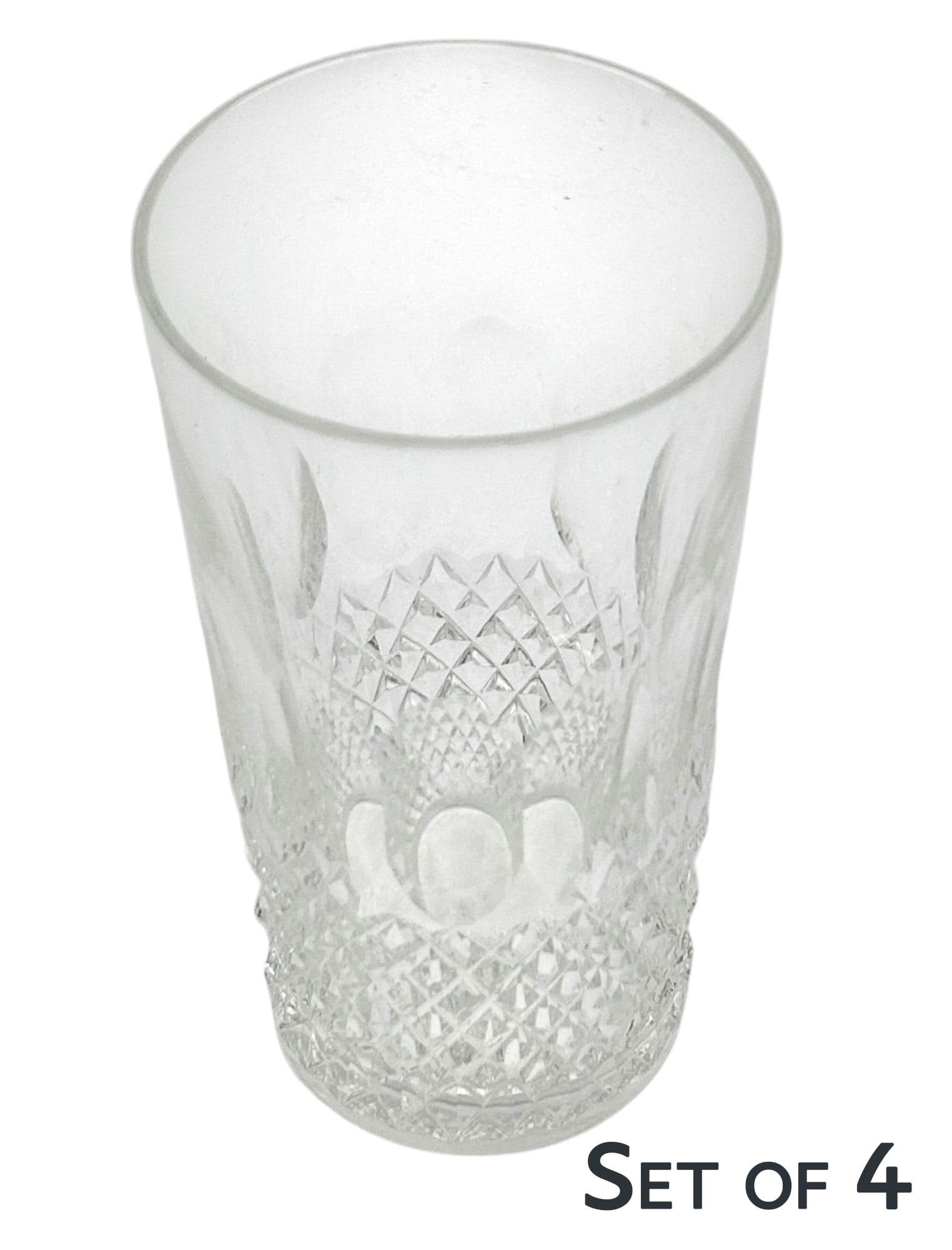 Waterford Crystal Colleen Highball Glasses 4pc LOT (1 of 5)