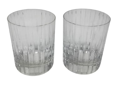 Baccarat Crystal Harmonie Double Old Fashioned 2pc
