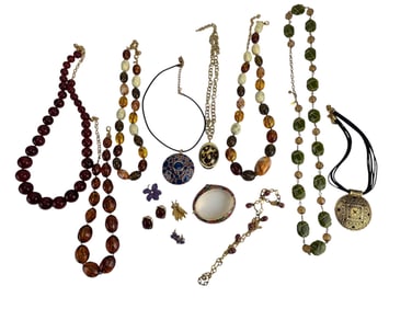 Joan Rivers Brooch Earrings Necklace Bracelet LOT