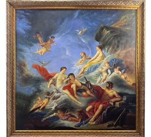 Birth of Venus Oil Painting after Francois Boucher