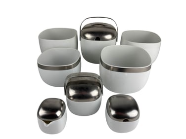 Rosenthal Concept 4 Suomi Creamer Sugar Bowl 8pc