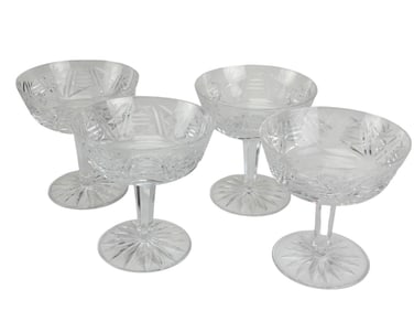 4 Waterford Crystal Clare Barware Liquor Cocktails