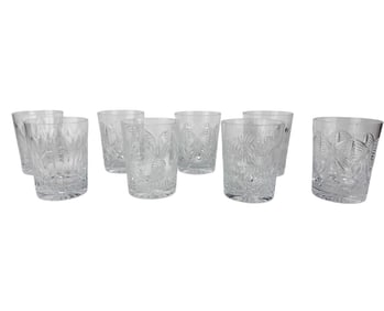 Waterford Millennium Series Whiskey Glasses 8p LOT
