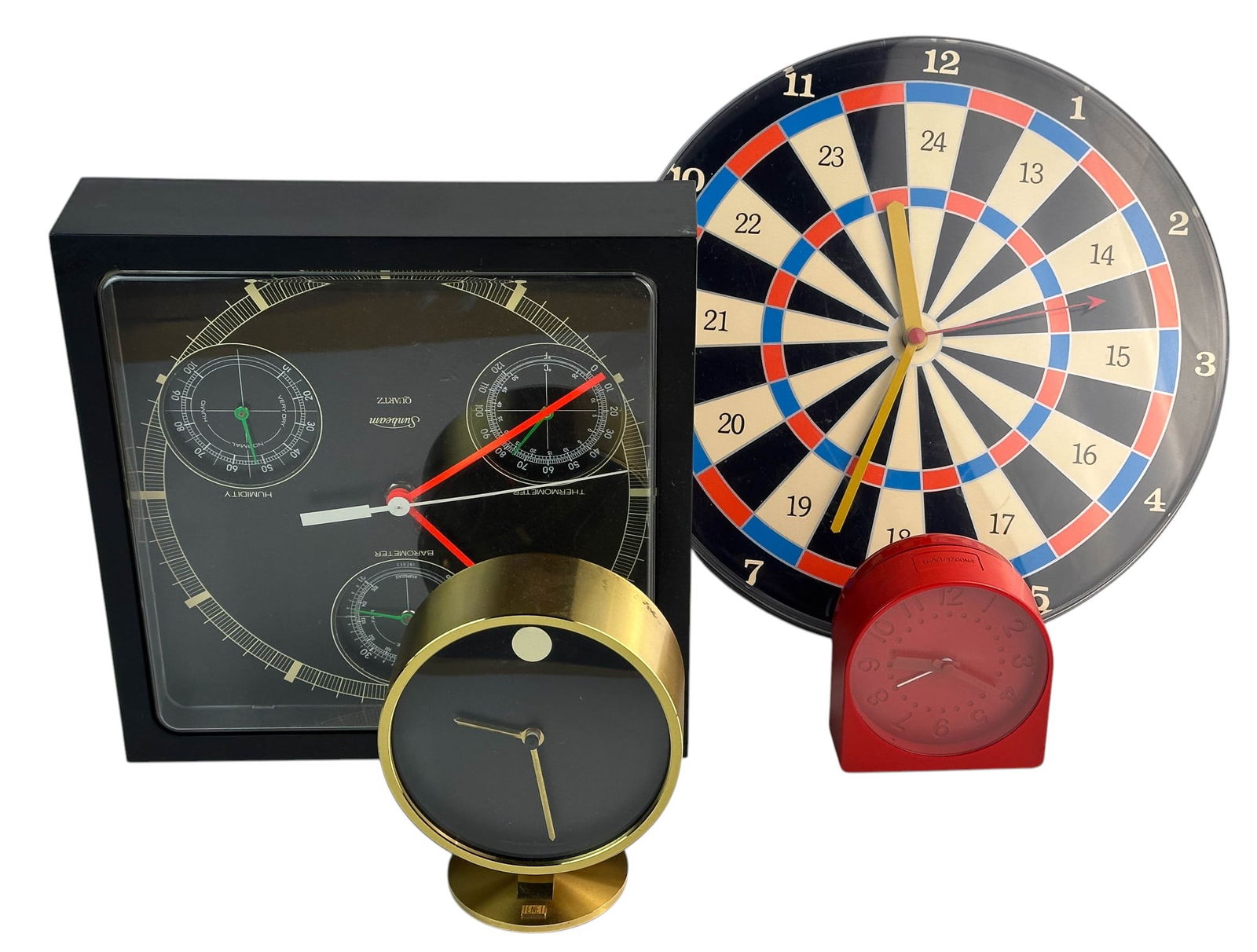 Howard Miller Sunbeam Industrial Facility Clock 4p (1 of 4)