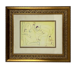 La Comedie Humaine Color Lithograpgh after Picasso