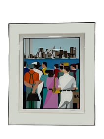 Giancarlo Impiglia b1940 Sightseeing LE Serigraph