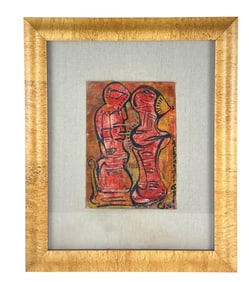 Alexander Gore b1958 Abstract Oil Painting SIGNED